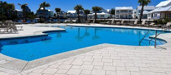 Brilliant beach house located walking distance to beach with community pool