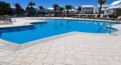 Brilliant beach house located walking distance to beach with community pool