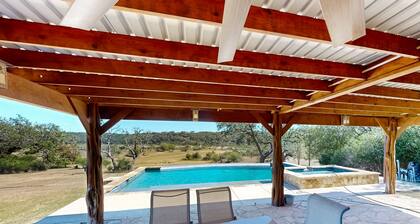 4-bedroom spacious home with guest house & pool, located on 9 acres of land