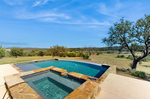 4-bedroom spacious home with guest house & pool, located on 9 acres of land