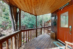 Property grounds - Cozy cabin retreat, private setting, surrounded by nature (Boone)