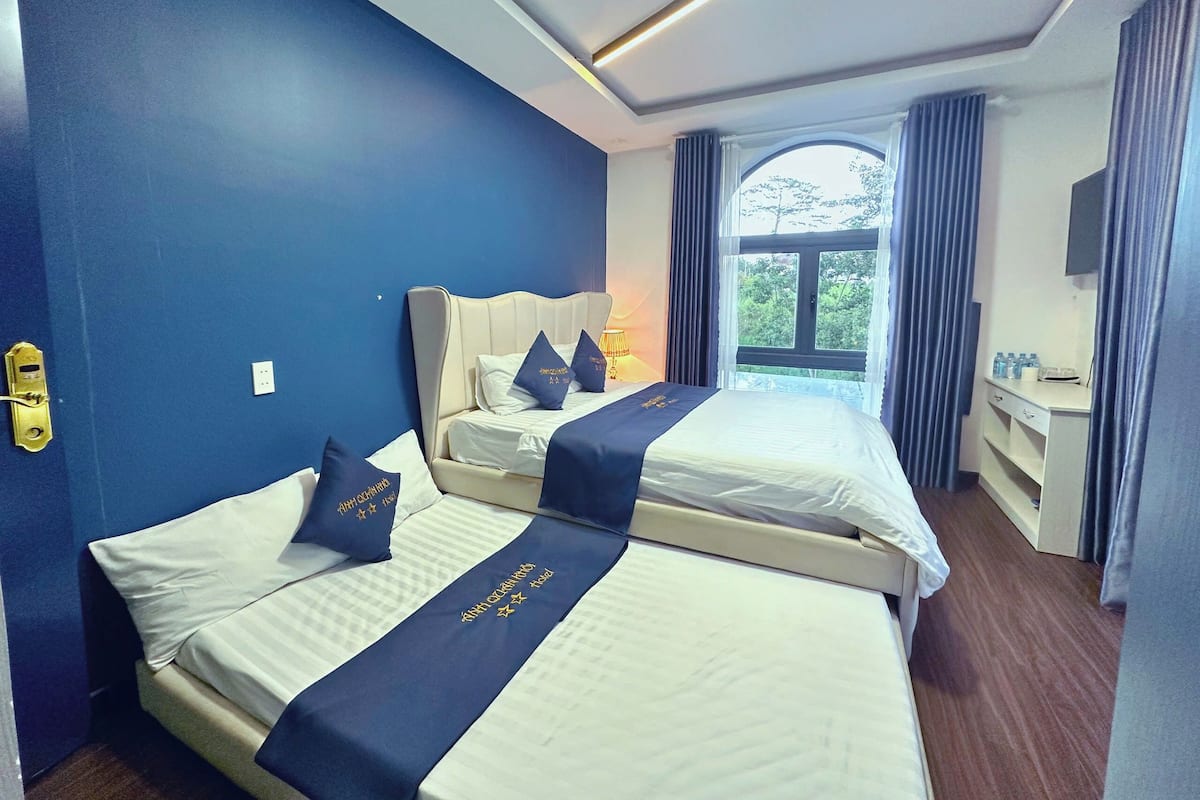 Kamar Quadruple Keluarga, pemandangan kota | Wi-Fi gratis