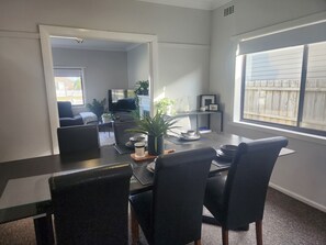 Dining - Peaceful, centrally located, 2 bedroom cottage minutes walk to Morwell CBD. (Morwell)