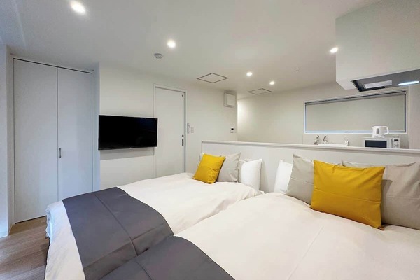 2x double size bed
