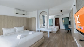 Family Suite | Cofres nos quartos, Wi-Fi de cortesia, roupa de cama