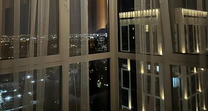 Luxury two-room apartment with breathtaking mountain and Mega Mall views