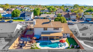 Unclassified image, 2 of 74, button - Epic Family Getaway | Speakeasy, Pool, Basketball (Glendale)