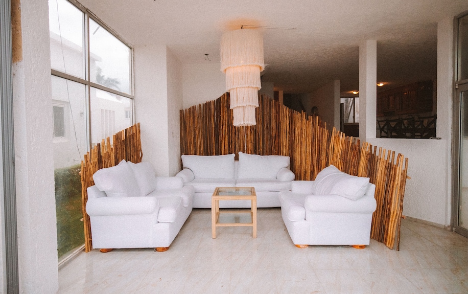 Beachfront Villa Luna: 2 Pools, Tennis Court, Chef And 5-bedrooms W/ Great Views - Cancún
