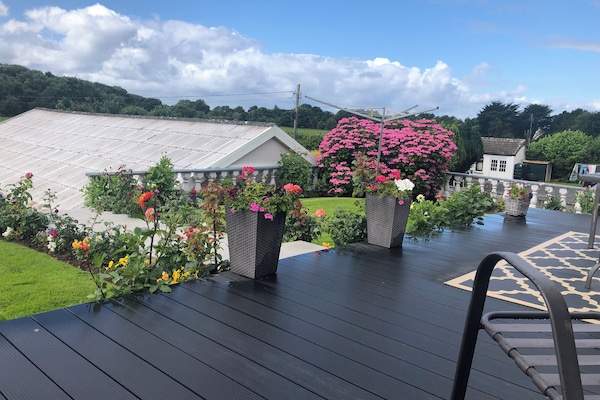 Chambre Standard avec lits jumeaux, vue mer | Terrasse/Patio
