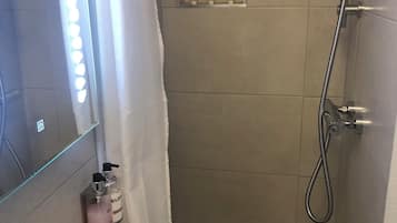 Free toiletries, hair dryer, soap, shampoo