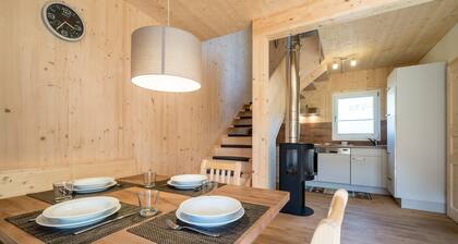 Chalet douillet avec sauna