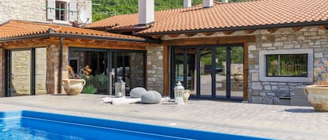 Piscine chauffée