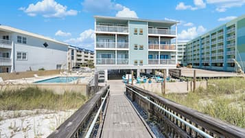 Façade de l’hébergement