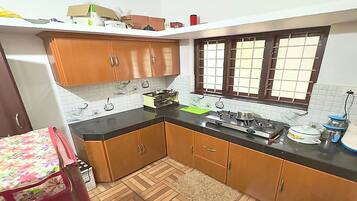 Stovetop, dining tables