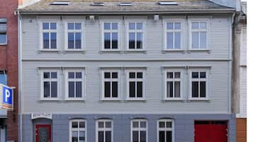 Fassade der Unterkunft