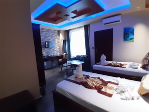 ห้องสแตนดาร์ดทวิน, ระเบียง | โต๊ะทำงาน, พื้นที่ทำงานแบบใช้แล็ปท็อป, ห้องเก็บเสียง, Wi-Fi ฟรี