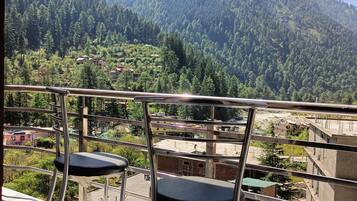 Vue sur les montagnes