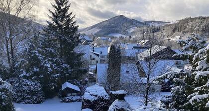 Behagliche Ferienwohnung in freier Südlage