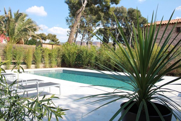 Piscine chauffée