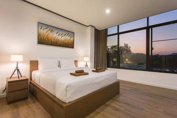 Villa familiar, vistas a la montaña | 5 dormitorios, wifi gratis, ropa de cama