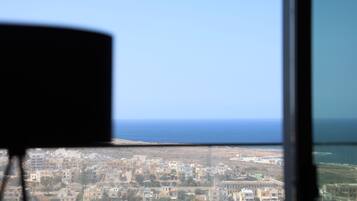 Căn hộ Superior, 1 giường đôi, bếp, quang cảnh biển | 1 phòng ngủ, truy cập Internet không dây miễn phí