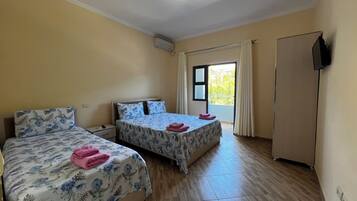 Phòng 3, quang cảnh vườn | Phòng cách âm, giường gấp/giường phụ (phụ phí)