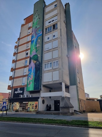 Exterior. Virka studio apartment - SELF CHECK IN, Virovitica, Croatia