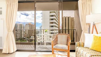 Căn hộ, 1 phòng ngủ (1 Bedroom) | Khu phòng khách