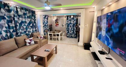 Spacious 3-bedroom Apartment with WiFi /AC in Tema.