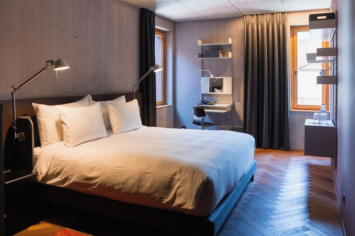 1 bilik tidur, peralatan tempat tidur premium