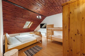 5 habitaciones, wifi y ropa de cama 