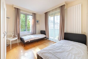 2 Schlafzimmer, Bügeleisen/Bügelbrett, Internetzugang, Bettwäsche