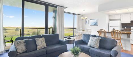 TV, fireplace, DVD player, offices