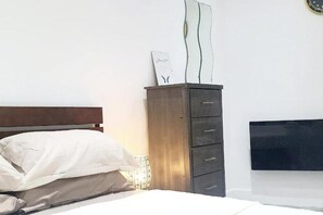 Lägenhet | 1 sovrum, gratis wi-fi och sängkläder
