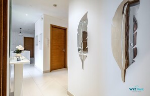 2 slaapkamers, lakens van Egyptisch katoen, luxe beddengoed