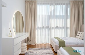 2 chambres, fer et planche à repasser, Wi-Fi gratuit