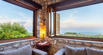Stone Farmhouse in Groves - Sea Mountain Views