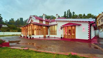 Façade de l’hébergement