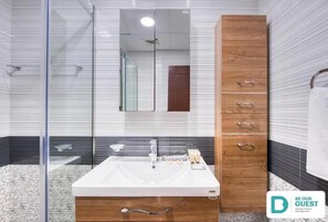 Bathroom - Starz Tower Cozy Apartment in Dubai (Dubai)