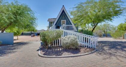 A-frame w/ Patio & Mtn Views: Arizona Retreat