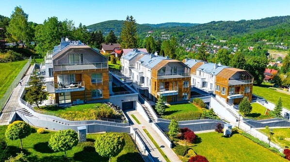 Fassade der Unterkunft