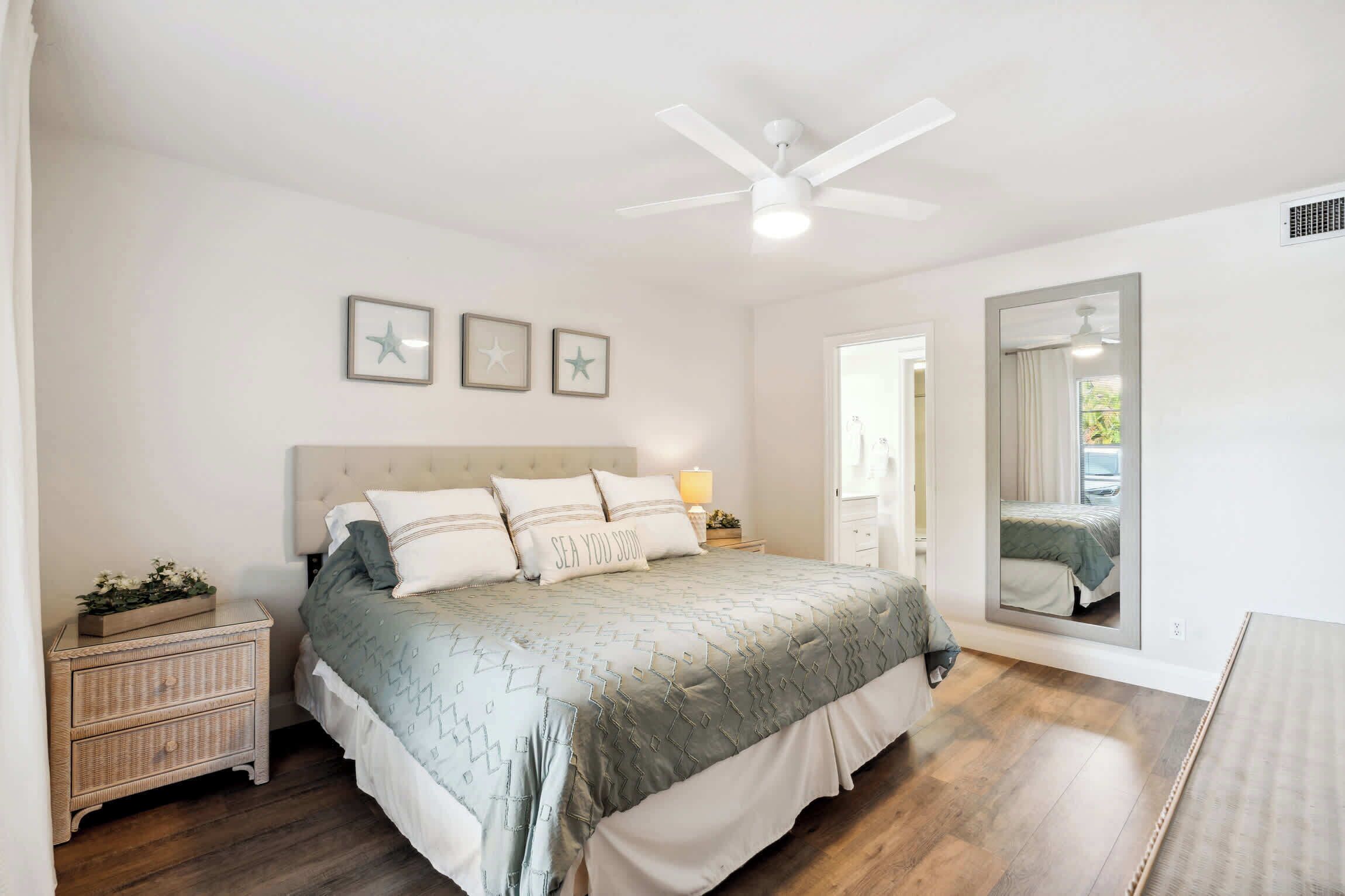 2 bedrooms, iron/ironing board, travel crib, WiFi