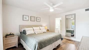 2 bedrooms, iron/ironing board, travel crib, WiFi