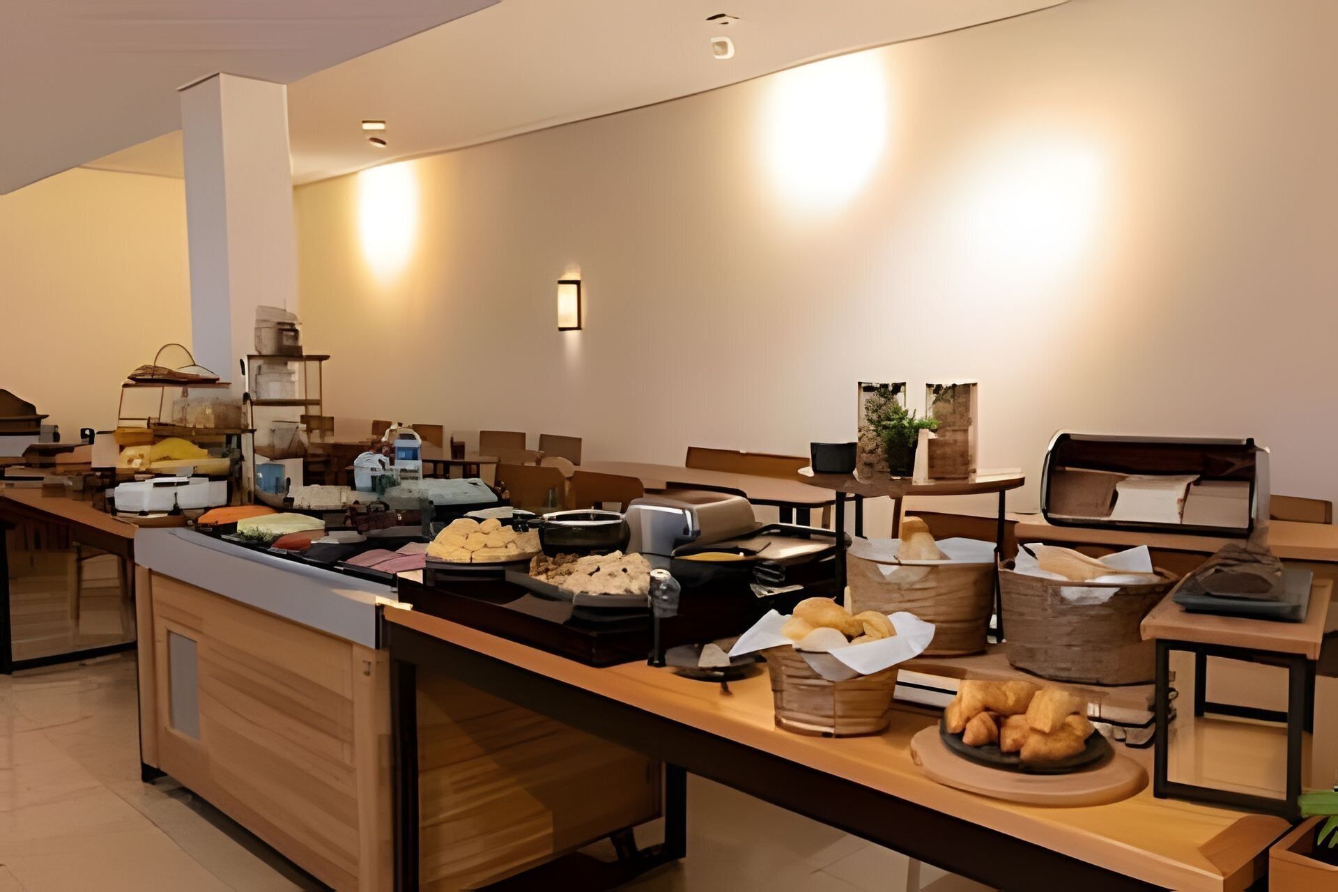 Comfort Room, City View | Dining