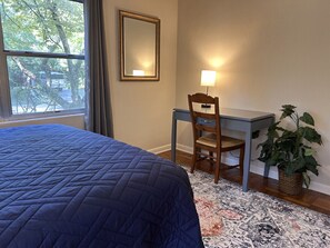 Desk, iron/ironing board, free WiFi, bed sheets