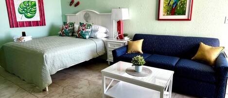 1 chambre, fer et planche à repasser, Wi-Fi, draps fournis