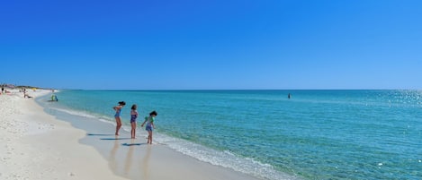 Una spiaggia nelle vicinanze