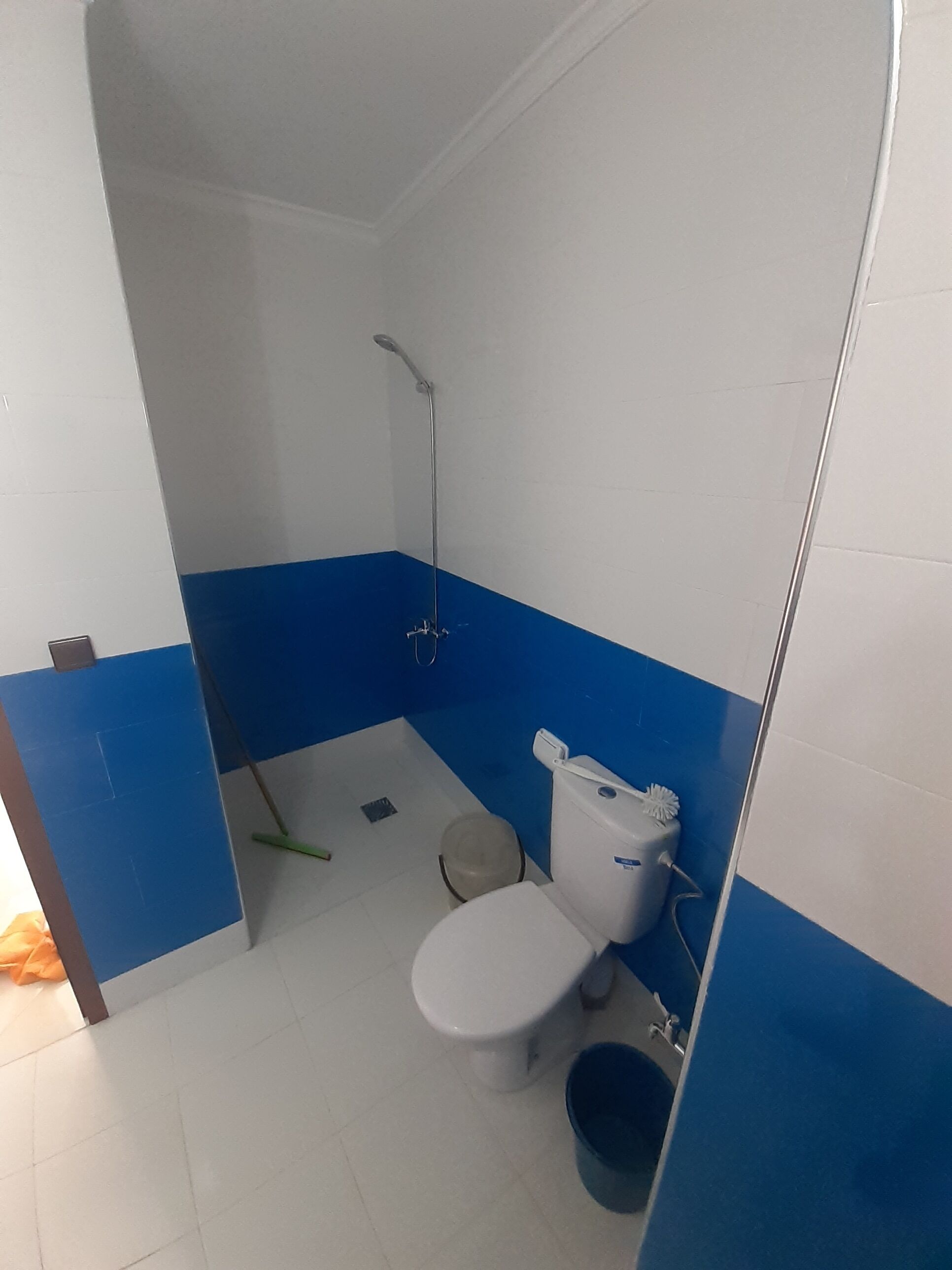 シャワー、タオル、石鹸、トイレットペーパー