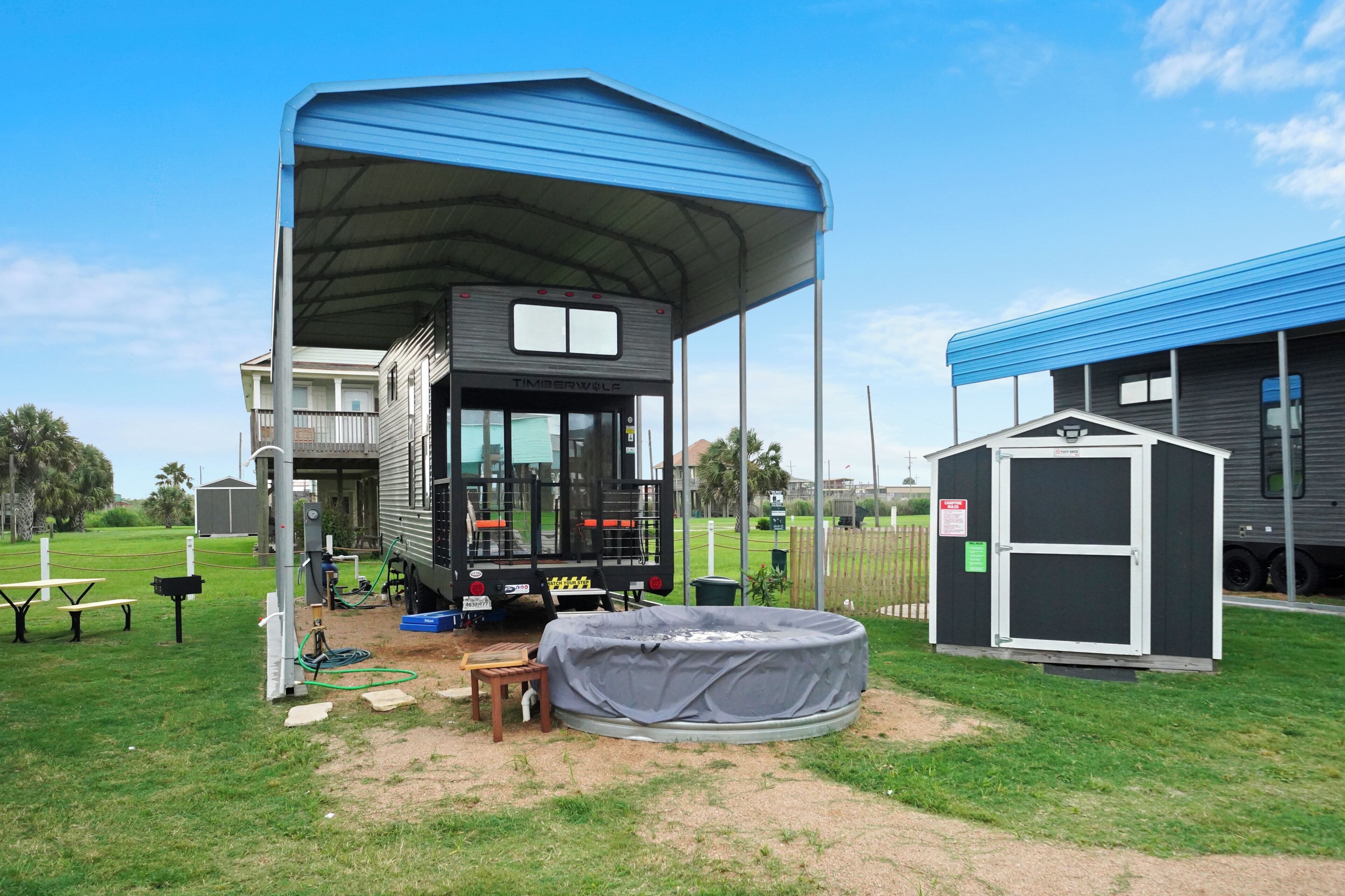 Overnattingsstedets uteområder