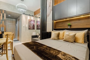 1 間睡房、熨斗/熨衫板、Wi-Fi、床單